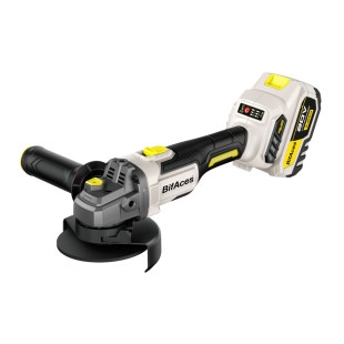 Машина шлифовальная угловая, аккумуляторная DLAG-40-125, 3 реж., Li-Ion, 4,0 Ач, 125мм, 3500-9600 об/мин, 20 В - фото - 8